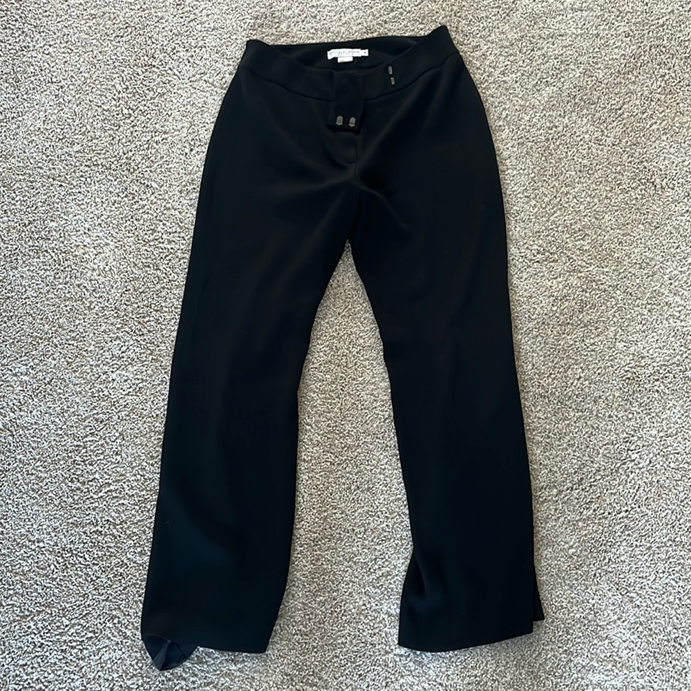 Black womens dress pants, 8P